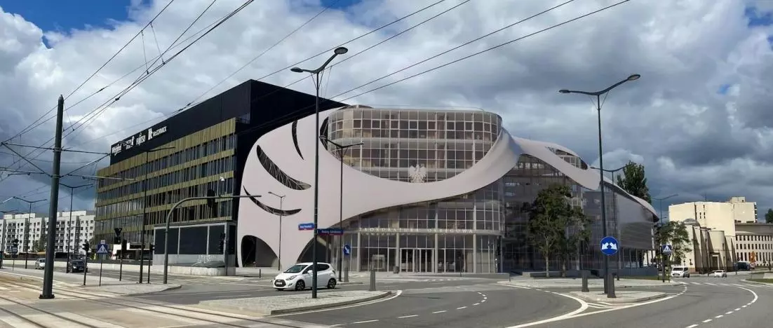 Nowoczesność i symbolizm w samym centrum Łodzi w projekcie Piotra Pawłowskiego z Politechniki Łódzkiej