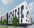 Projekt nowoczesnego budynku hotelowego z usługami w parterze przy ulicy Cukrowniczej w Lublinie