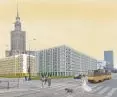 Student Quarter on the Defilad Square in Warsaw.
