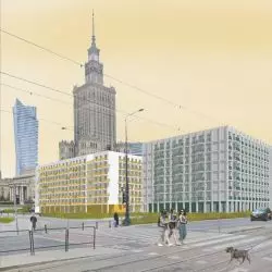 Kwartał Studencki na Placu Defilad w Warszawie