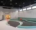 Acoustics at the Jonfosse swimming pool in Belgium