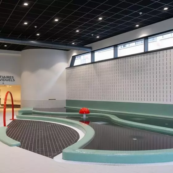 Akustyka na basenie Jonfosse w Belgii