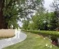 Concept of land development on the Black Hancza River