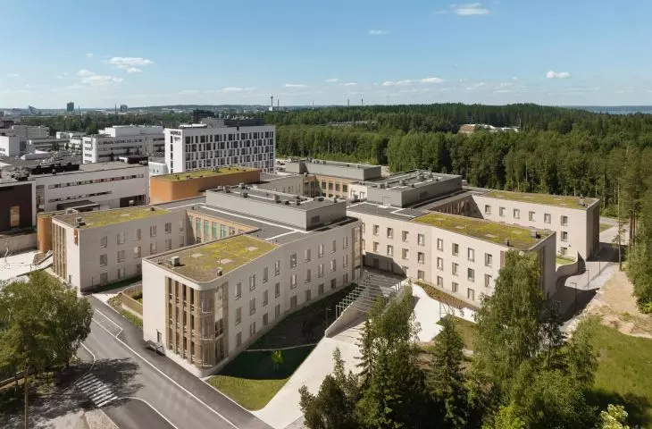 Nowa klinika psychiatryczna w Tampere: architektura, która uzdrawia