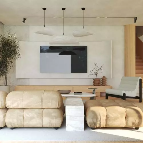 Organic House – dom w harmonii z naturą: projekt wnętrza jednorodzinnego w Krakowie