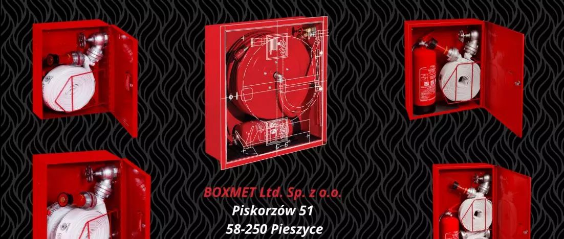 Hydrant wewnętrzny DN52 ECO – nowoczesna ochrona przeciwpożarowa produkcji Boxmet Ltd. Sp. Z O. O.