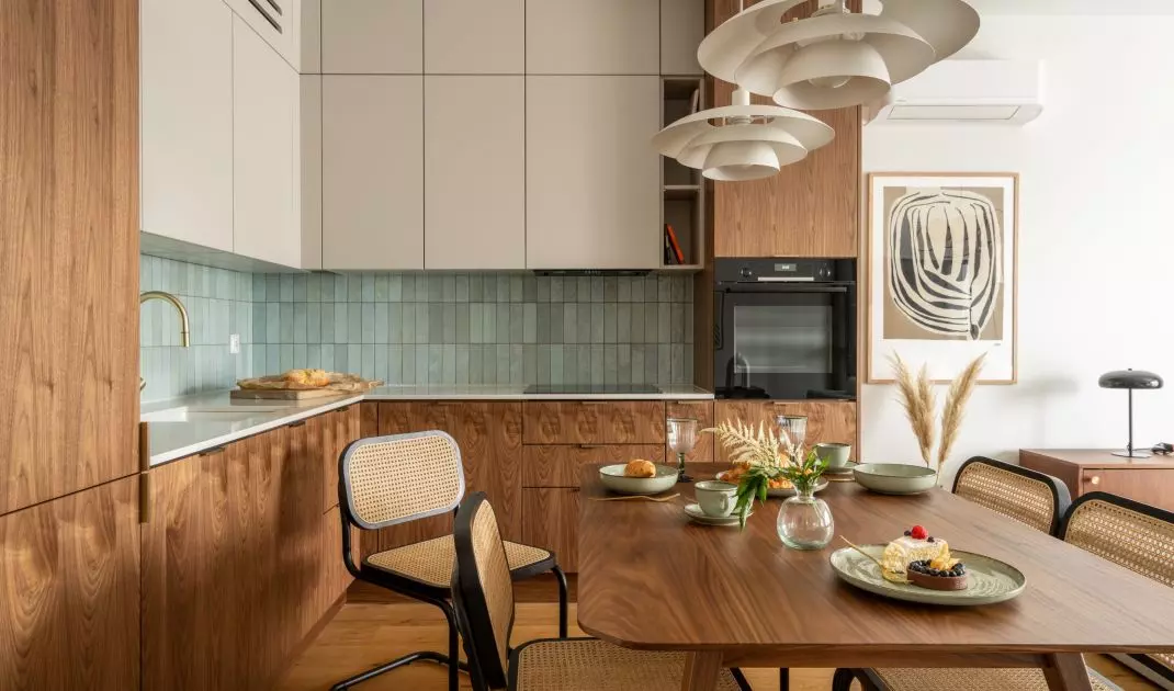 Apartament w stylu modern vintage we Wrocławiu