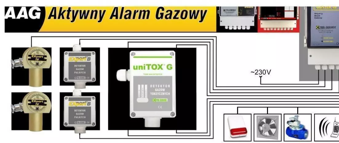 Pro-service: Innowacyjne rozwiązania w detekcji gazów i sygnalizacji alarmowej