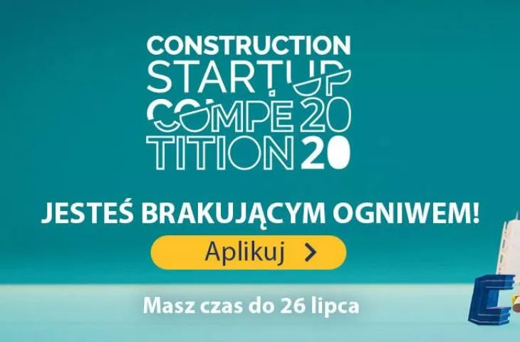 „Startup Budowlany 2020”. Poszukiwania idei z potencjałem do transformacji branży budowlanej