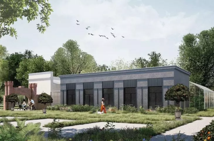 Instead of flowers, coffee, ceramics, or maybe sculptures? Revitalization of the orangery in Falenty