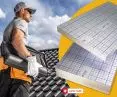 SwissporPIR Alu boards as thermal insulation layer of a pitched roof with ceramic or cement tiles CREATON