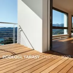 Trendy w projektowaniu tarasów i doborze podłóg 2020