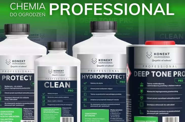 New line of concrete chemistry - KONEKT PROFESSIONAL