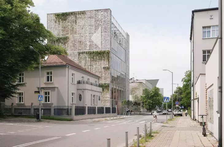 Konkurs na projekt budynku ASP przy ulicy Raciborskiej 44 w Katowicach