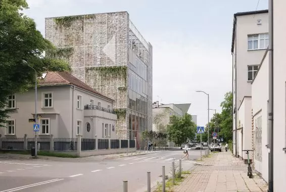 Konkurs na projekt budynku ASP przy ulicy Raciborskiej 44 w Katowicach