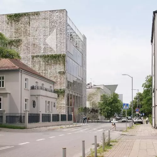 Konkurs na projekt budynku ASP przy ulicy Raciborskiej 44 w Katowicach