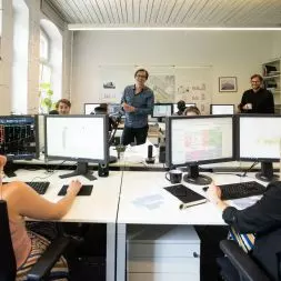wnętrze pracowni Konior Studio w Katowicach