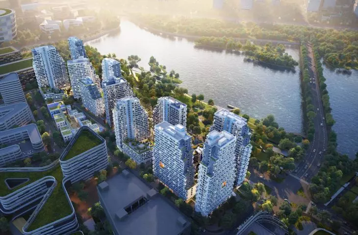 Kompleks mieszkaniowy Tencent P5 w Shenzhen: przyszłość inteligentnych miast według MVRDV
