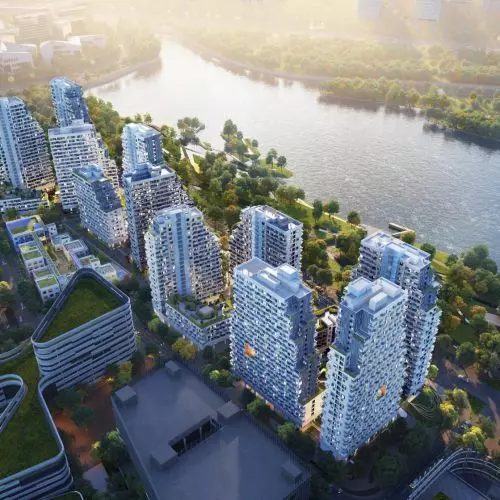 Kompleks mieszkaniowy Tencent P5 w Shenzhen: przyszłość inteligentnych miast według MVRDV