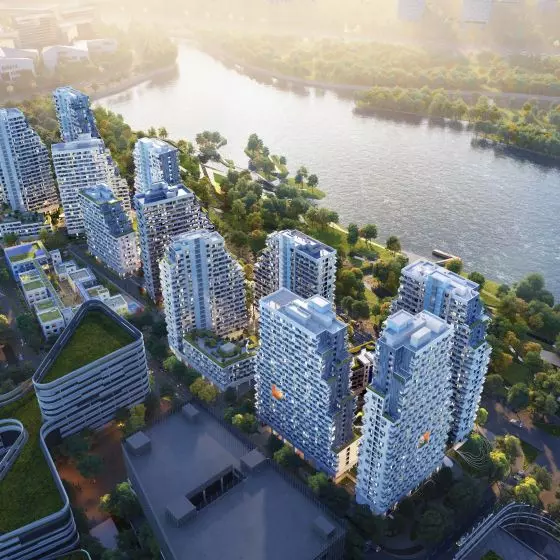 Kompleks mieszkaniowy Tencent P5 w Shenzhen