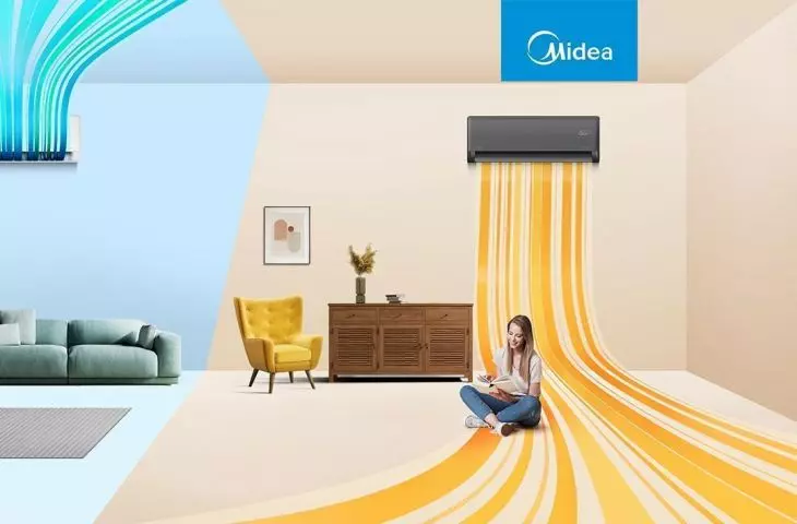 Midea Solstice - air conditioning from the future with AI EcoMaster technology