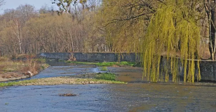 Rzeka Białka w Bielsku-Białej