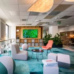 wnętrze biura Arup w Krakowie po modernizacji
