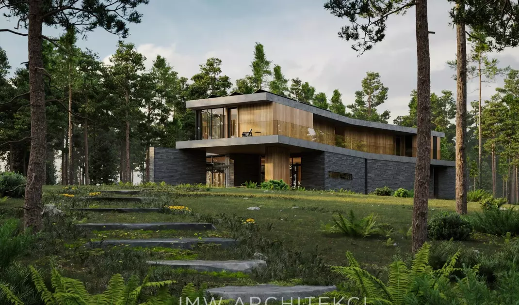 Projekt domu letniego od pracowni JMW Architekci