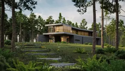 Projekt domu letniego od pracowni JMW Architekci