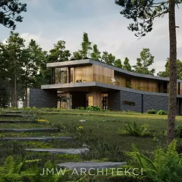 Projekt domu letniego od pracowni JMW Architekci