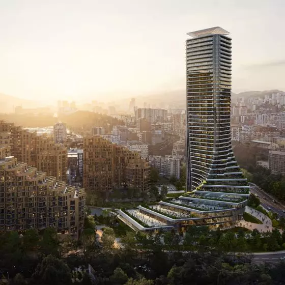 Wieżowiec Cityzen w Tbilisi, Gruzja