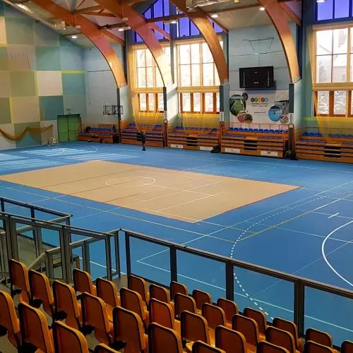 Wykładzina przyjazna dla klimatu, Marmoleum - teraz także w służbie sportu