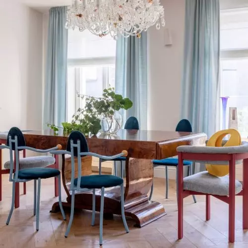 Art déco spotyka Memphis, czyli eklektyzm na pół serio od Urszuli Sworczuk