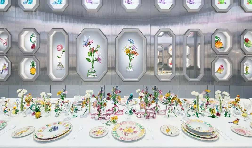 Prezentacja kolekcji Swarovski x Rosenthal podczas Tygodnia Designu w Mediolanie