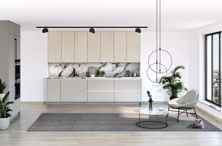 Nowe kuchnie z fornirem technicznym i powłoką Satin Surface