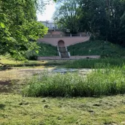 Ogród Włoski na tyłach Pałacu Krasińskich 