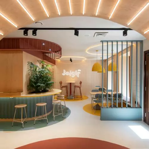 Bagels in color - an appetizing space in Poznan