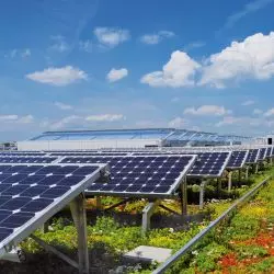Dach biosolarny w Monachium