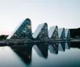The Wave apartment complex in Vejle, Denmark