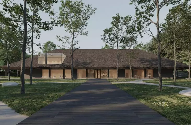 Jurassic Nature Education Center in Krakow - ecology under a thatched roof