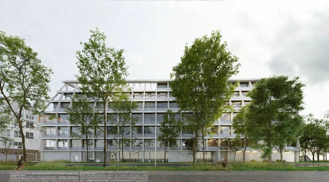 Wyróżnienie, proj.: NM architekci Tomasz Marciniewicz, Zuzanna Szpocińska–Marciniewicz, Jerzy Grochulski