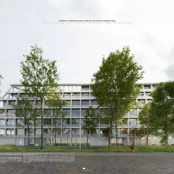 Wyróżnienie, proj.: NM architekci Tomasz Marciniewicz, Zuzanna Szpocińska–Marciniewicz, Jerzy Grochulski