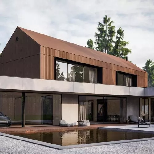 Dom Przekręcony. Architektura reagująca na światło i rytm życia