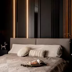 Czarny apartament przy Łazienkach Królewskich