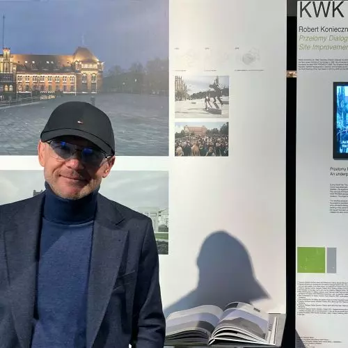 Robert Konieczny and Vladimir Belogolovsky at the Venice Architecture Biennale!