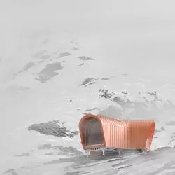 Module Delta - Współczesny Bivacco w Dolomitach