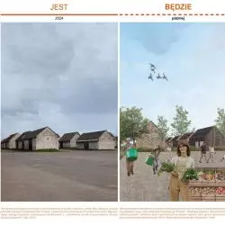 Stodoły 2.0 Reinterpretacja zabytkowych założeń urbanistycznych Jury Krakowsko-Częstochowskiej na przykładzie dzielnicy stodół w Żarkach.