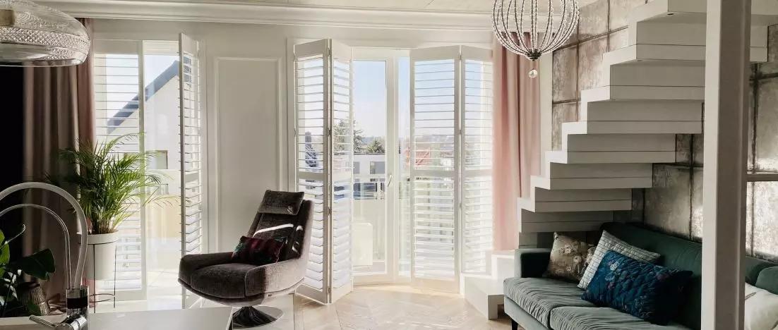 Shuttersy od Idea Shutters – funkcjonalna elegancja w nowoczesnym wnętrzu