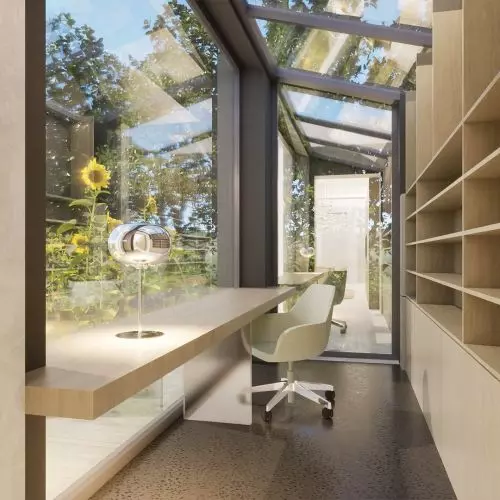 Shared home, separate worlds. An interior designed to live together