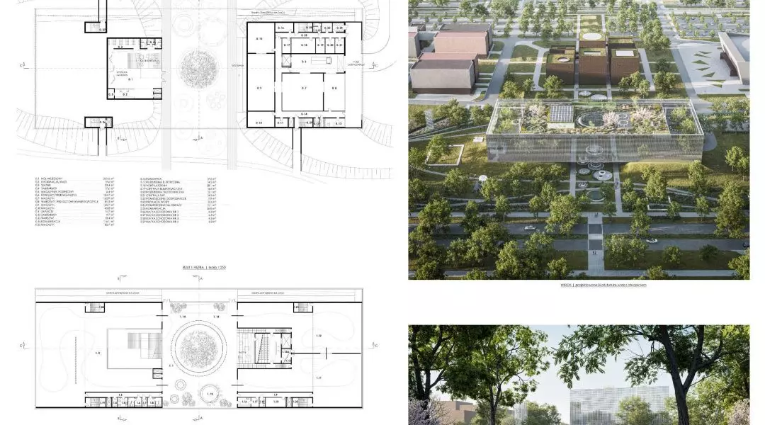 Wyróżnienie równorzędne, proj.: Domino Grupa Architektoniczna Wojciech Dunaj